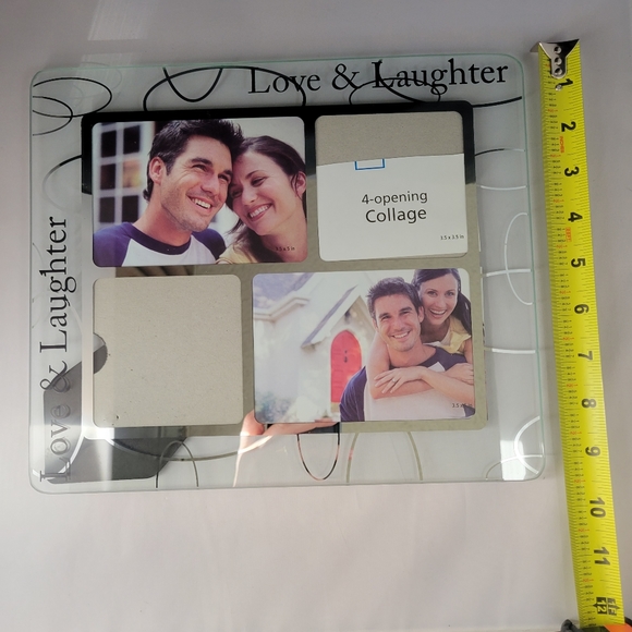 Love & Laughter 4 opening collage picture frame. - Picture 7 of 12